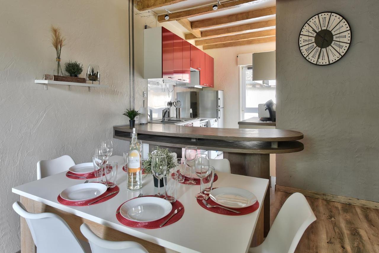 Appartement Le Cocon Chalonnais - Centre エクステリア 写真